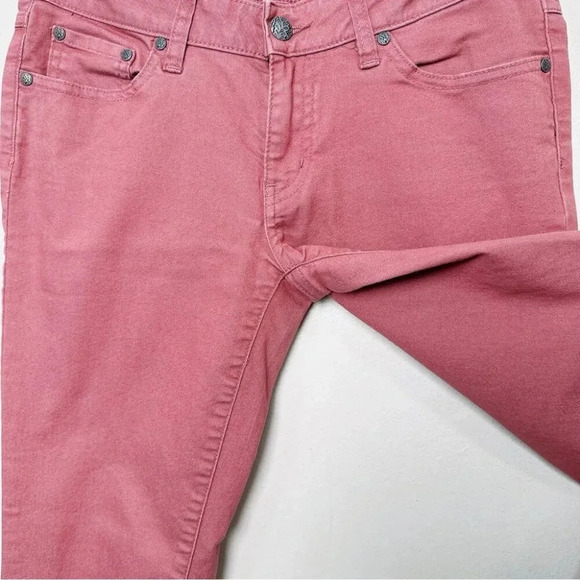 Prana Womens  28 Organic Cotton Kara Jean In Salmon Color - Picture 8 of 15